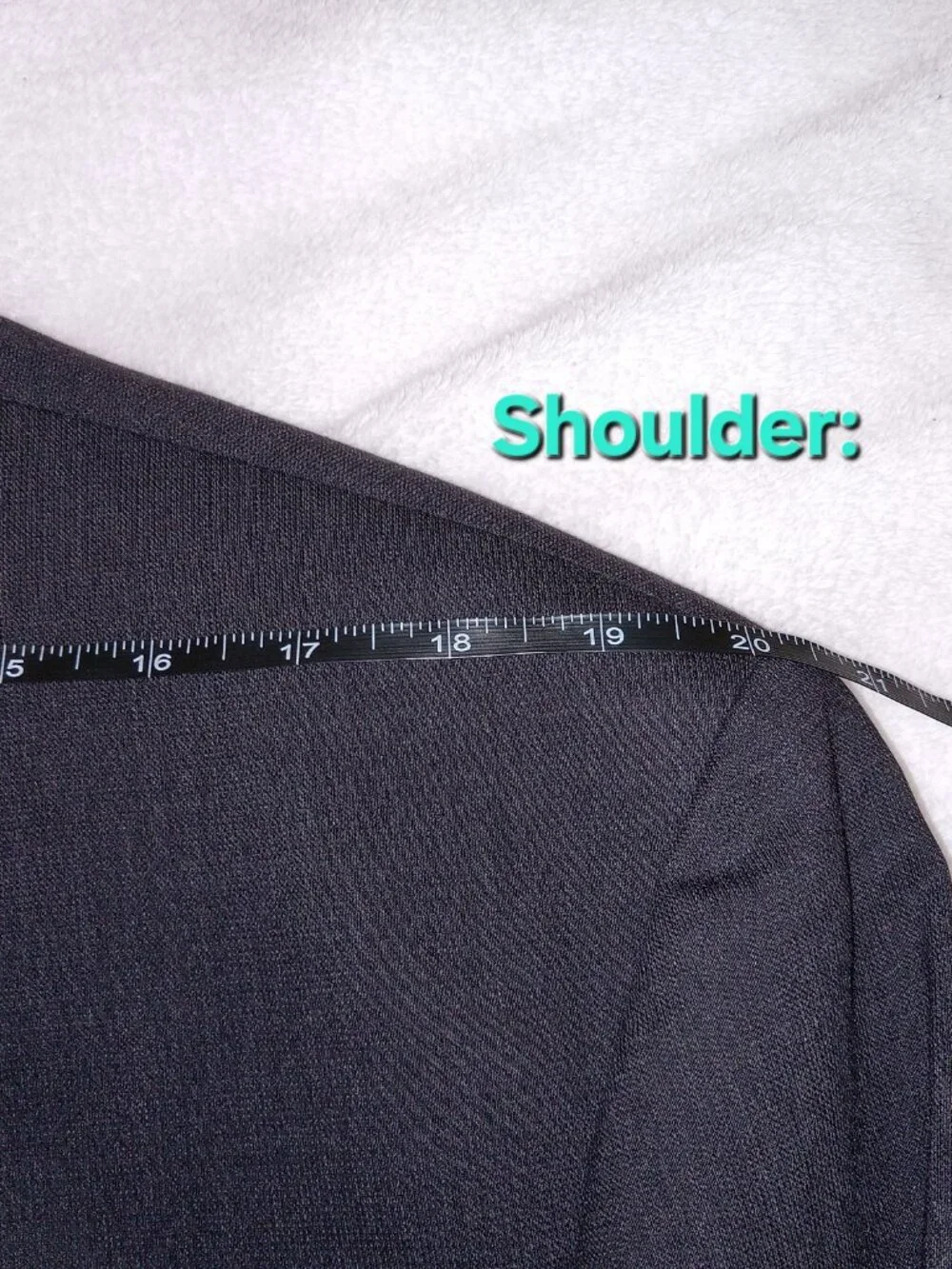 Vintage Calvin Klein 100% Wool Suit 46R 40x32 Black 3 Button Formal Business